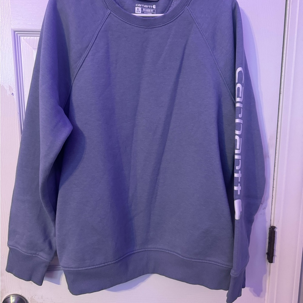 Carhartt Indigo Relaxed Fit Sweatshirt